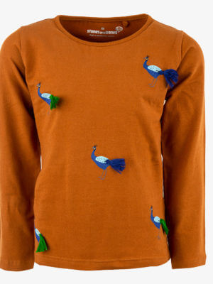longsleeve Stones and Bones Blissed Peacocks