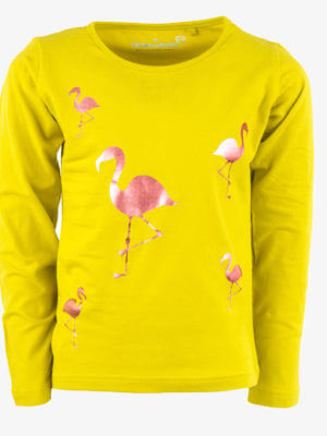 longsleeve Stones and Bones Blissed Flamingo LAATSTE STUK 110