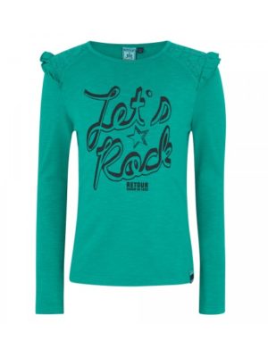 longsleeve Retour 'Let's rock' LAATSTE STUK maat 140