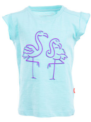 t-shirt Stones and Bones Flamingo LAATSTE STUK maat 116