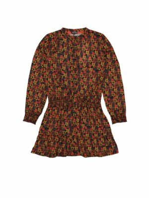 Quapi Jurk Ranomi Black Flower     LAATSTE STUK 164
