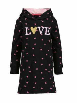 Blue Seven Hearts Jurk