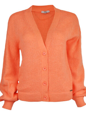 Vila Joy Gilet Dascha Fluo Coral