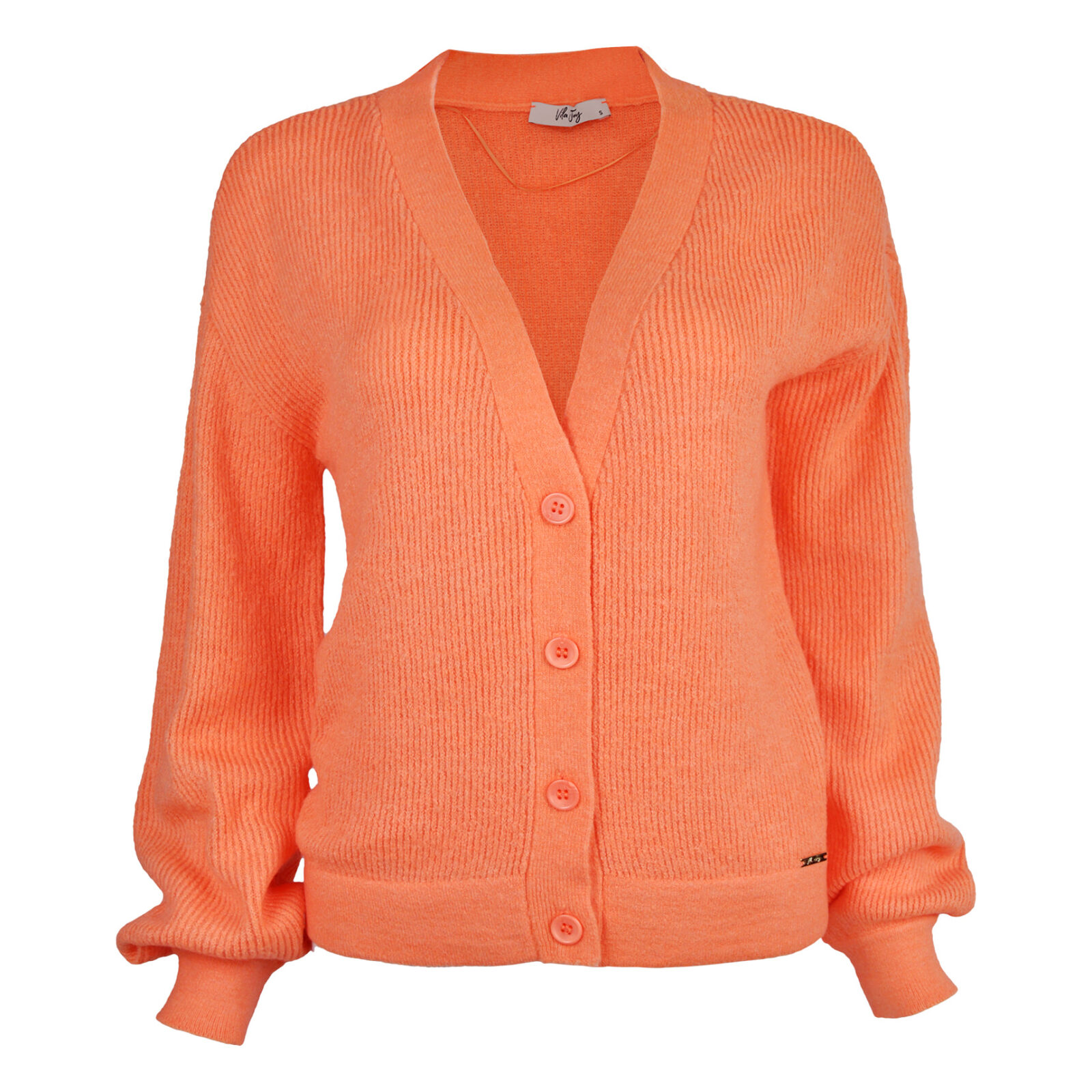 Vila Joy Gilet Dascha Fluo Coral