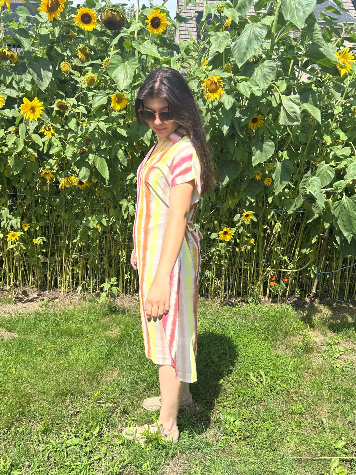 Vila Joy jurk DORSEY-L-51-B - Afbeelding 6