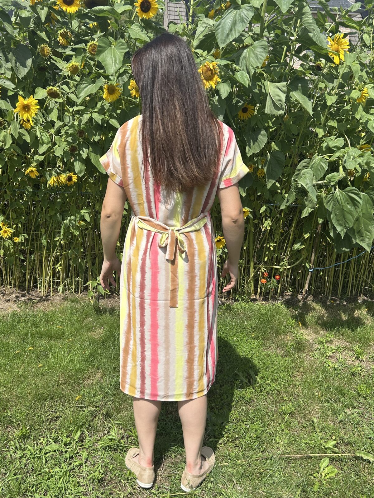 Vila Joy jurk DORSEY-L-51-B - Afbeelding 5