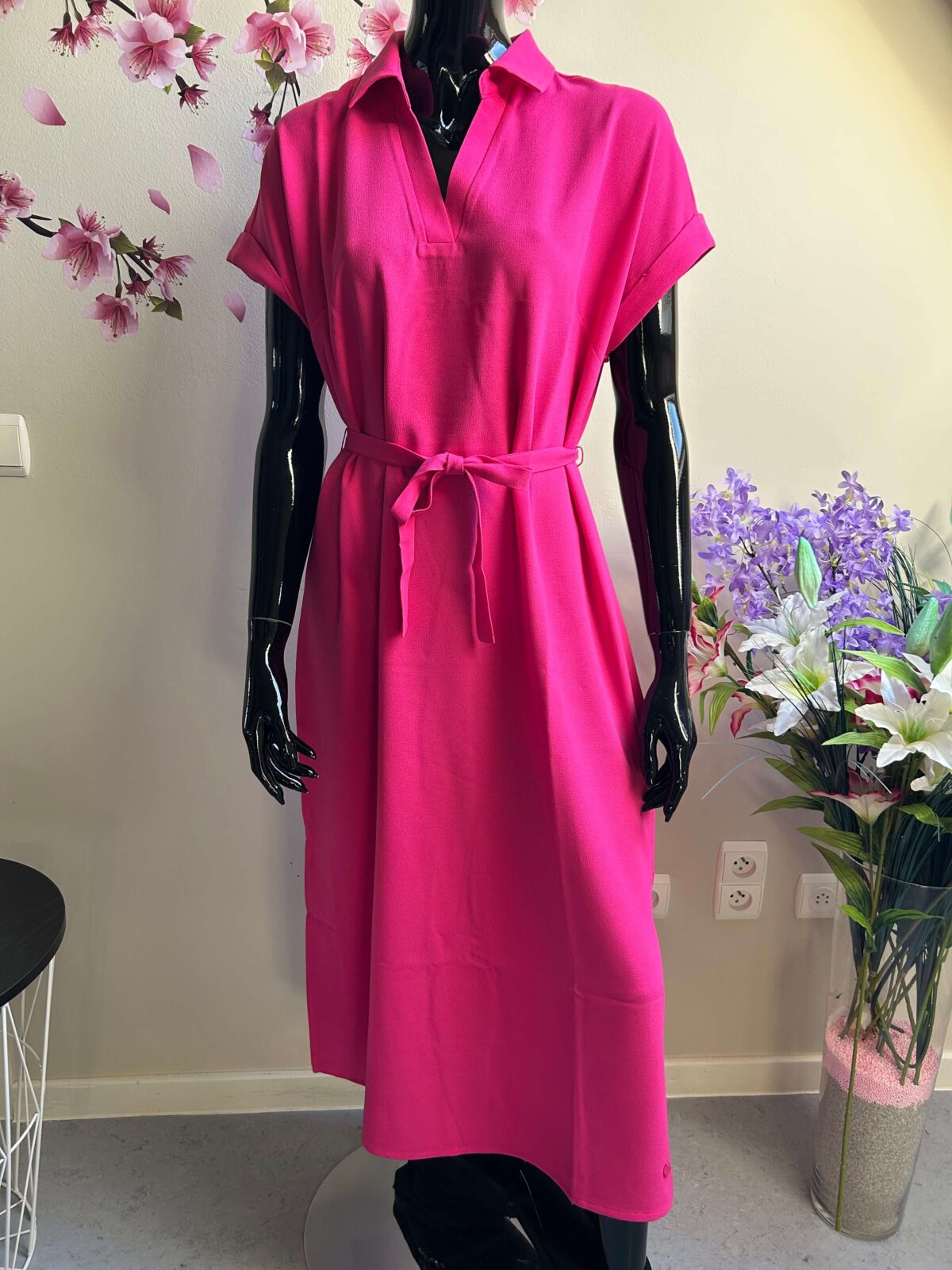 Vila Joy jurk CALM-L-51-F - Afbeelding 4