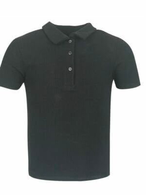 Someone T-shirt Spotty zwart