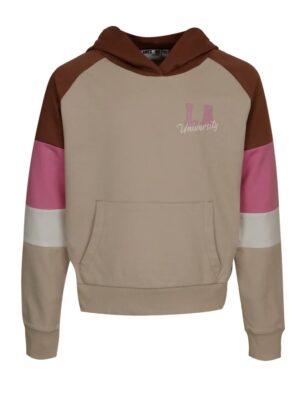 Awesome (by Someone) hoodie met kap Eef ecru