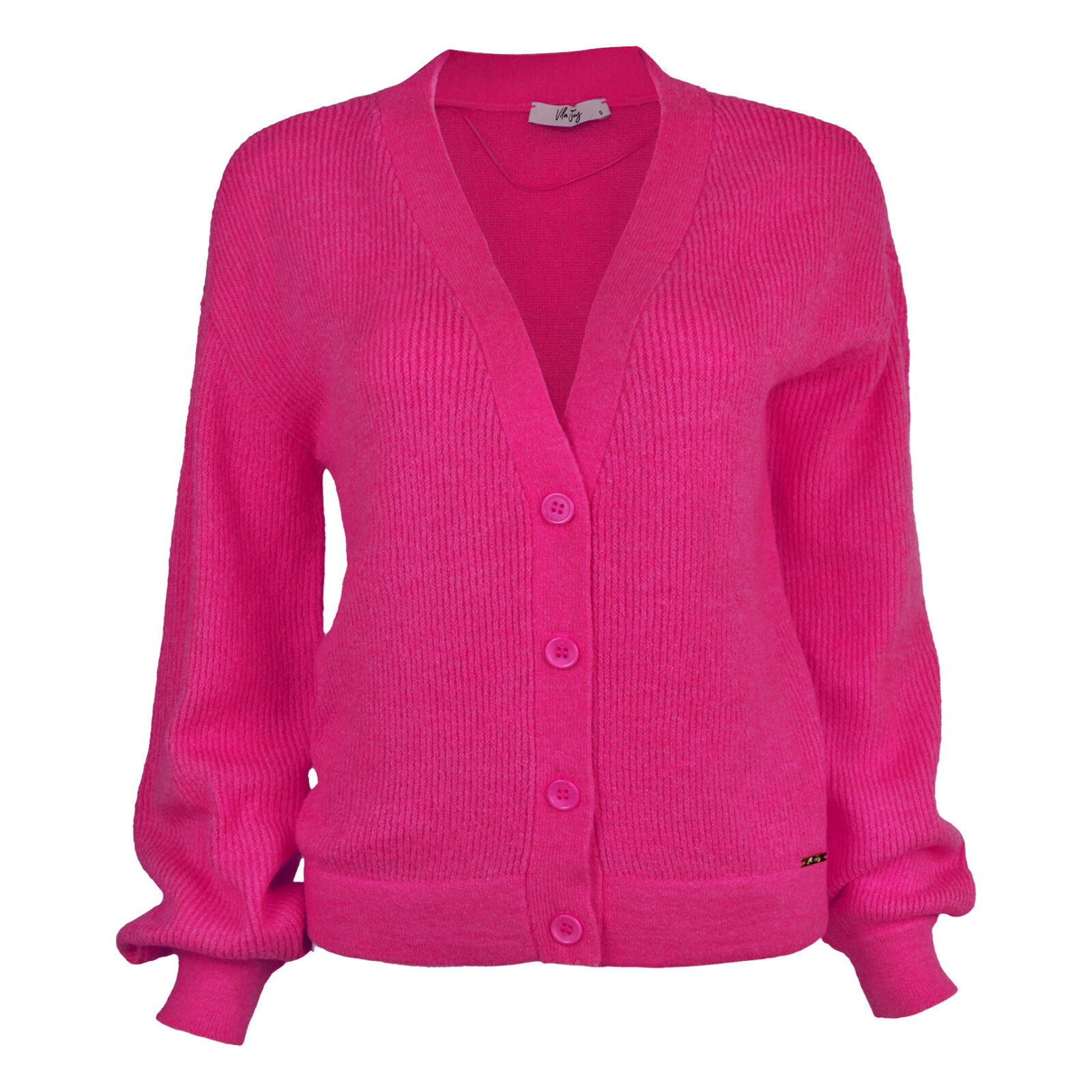 Vila Joy Gilet Fuchsia