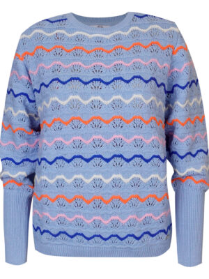 Vila Joy Sweater Kaori Light Blue