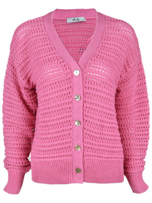 Vila Joy Gilet Dacha Bright Pink