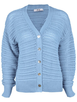 Vila Joy Gilet Dascha Light Blue