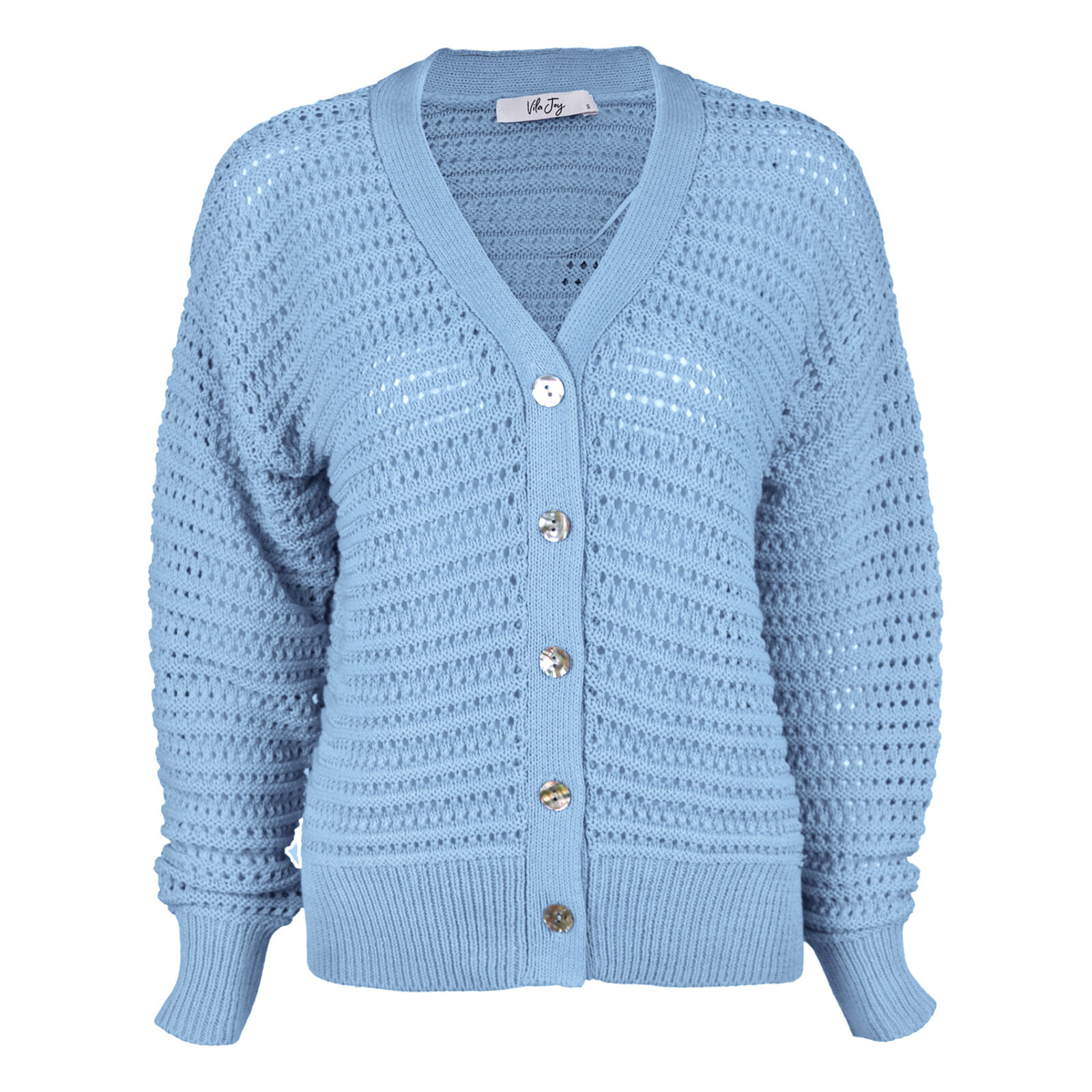 Vila Joy Gilet Dascha Light Blue