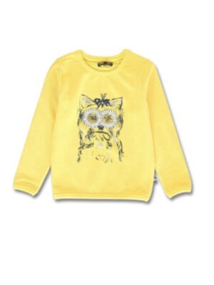 Lemon Beret sweater geel LAATSTE STUK: 116
