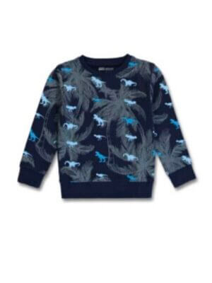 Lemon Beret sweater donker blauw dino's