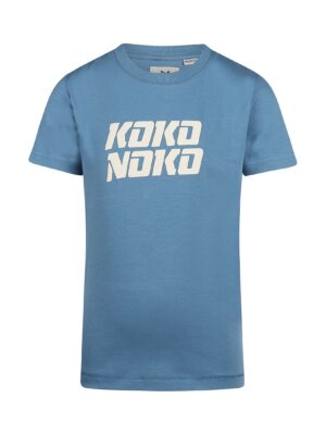 Koko Noko jongens T-shirt blauw long back