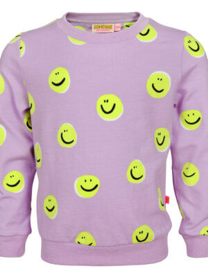Someone Sweater Joepie Lilac smileys