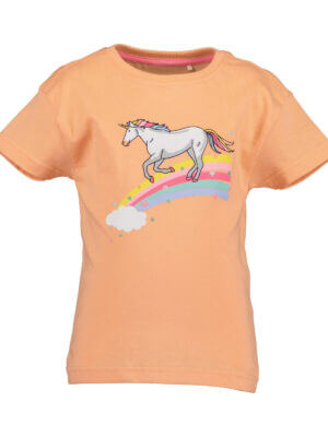 Blue Seven t-shirt unicorn regenboog melone
