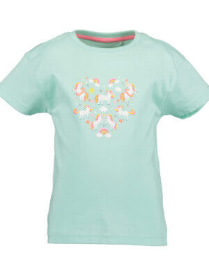 Blue seven t-shirt sea