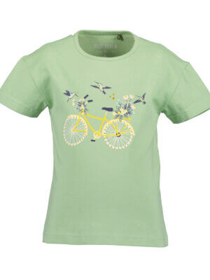 Blue Seven t-shirt fiets groen