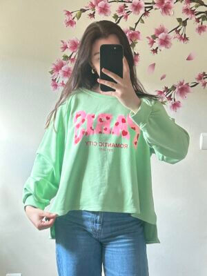 Sweater PARIS groen