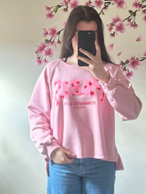 Sweater PARIS roze