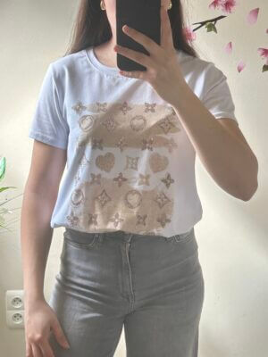 T-shirt Gold