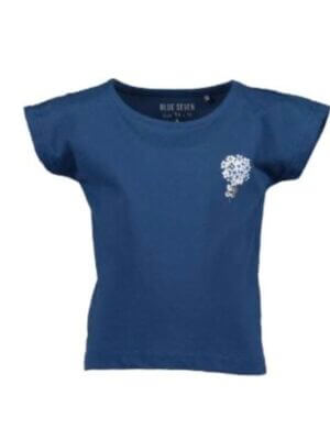 Blue Seven t-shirt flower ocean