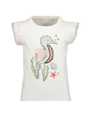 Blue Seven t-shirt met zeepaardje