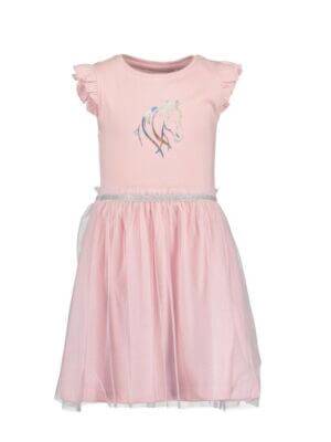 Blue Seven jurk voor de paardenmeisjes rosa