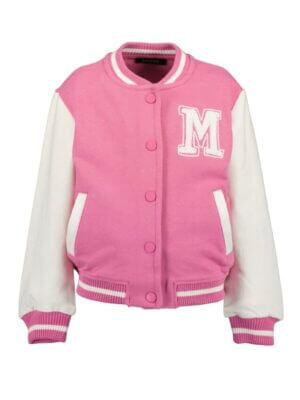 Blue Seven Macy vest met drukknopen pink