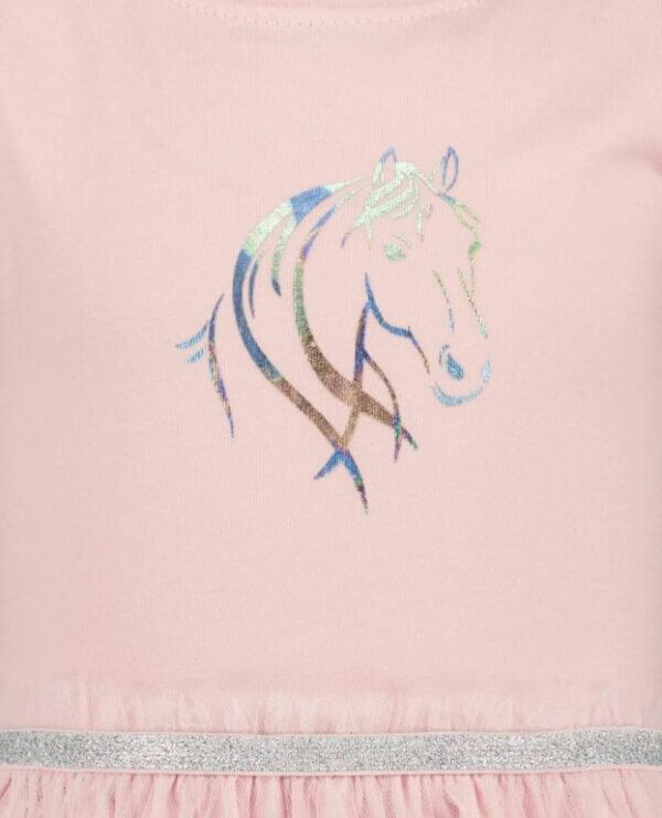 Blue Seven jurk voor de paardenmeisjes rosa - Afbeelding 3
