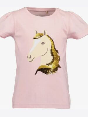 Blue Seven t-shirt met pailletten
