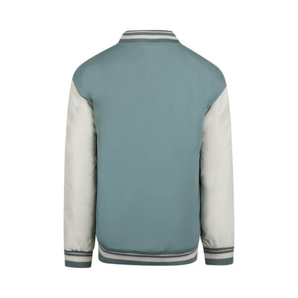 No Way Monday jongens baseball jack blauw waterafstotend LAATSTE STUK 128 - Afbeelding 2