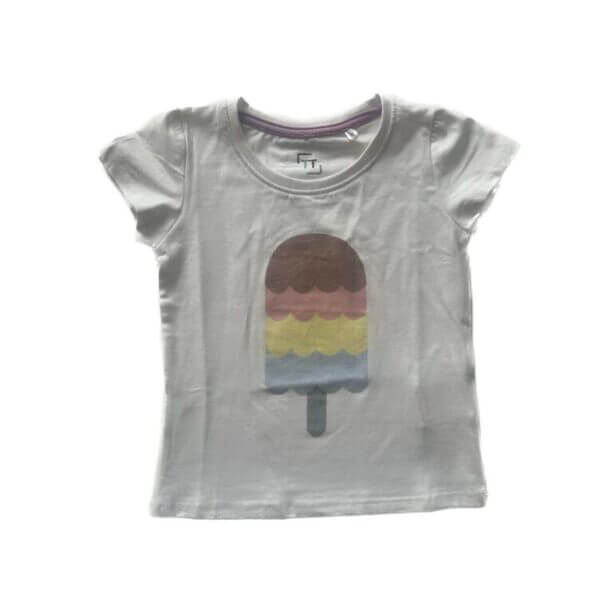 Lemon Beret duo t-shirts ijsje geel en wit - Afbeelding 3