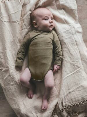 Your Wishes Romper jongens Solid LAATSTE STUK: MAAT 74