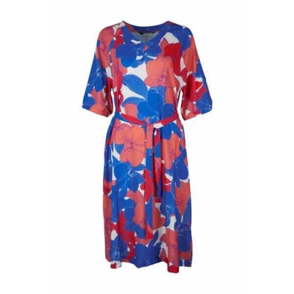 Vila Joy jurk ALAISA-L-53-B cobalt - Afbeelding 2