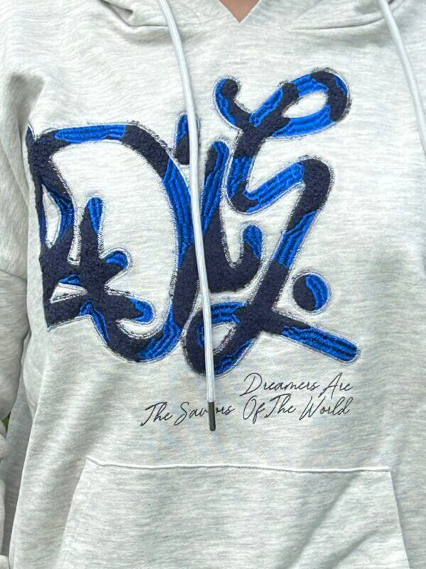 Lois Jeans Hoodie KANGURO grijs - Afbeelding 6