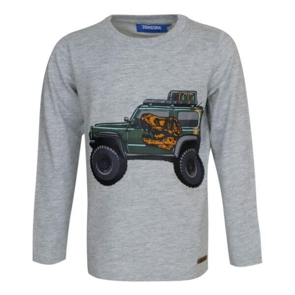 Someone longsleeve Four-SB-03_b grey