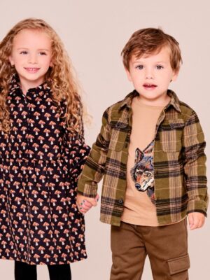 Mini Rebels Jurk met  MONE-SG-52-A