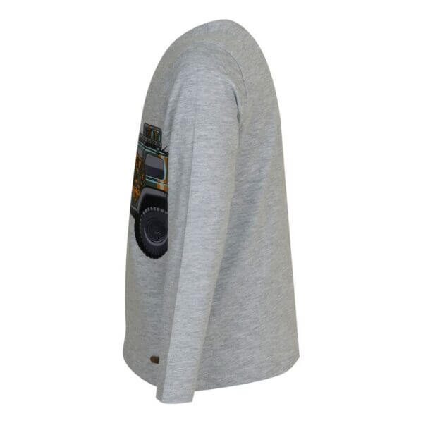Someone longsleeve Four-SB-03_b grey - Afbeelding 3