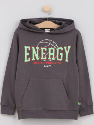 Losan Hoodie ENERGY donkergrijs
