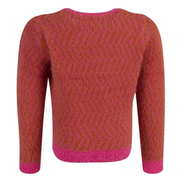 Someone trui Amber-SG-12-M dark pink LAATSTE MAAT: 116 - Afbeelding 2