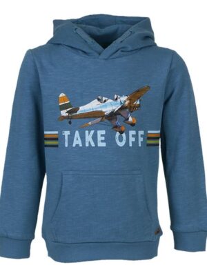 Someone sweater met kap CROME-SB-16-A blauw