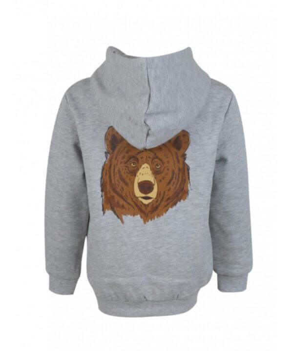 Mini Rebels hoodie Koen-SB-16-C grey - Afbeelding 2