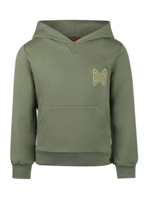 Koko Noko jongens hoodie groen capuchon -