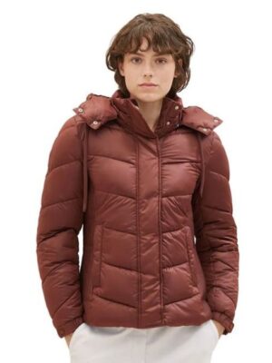 Tom Tailor puffer jacket met afneembare kap LAATSTE STUK XS