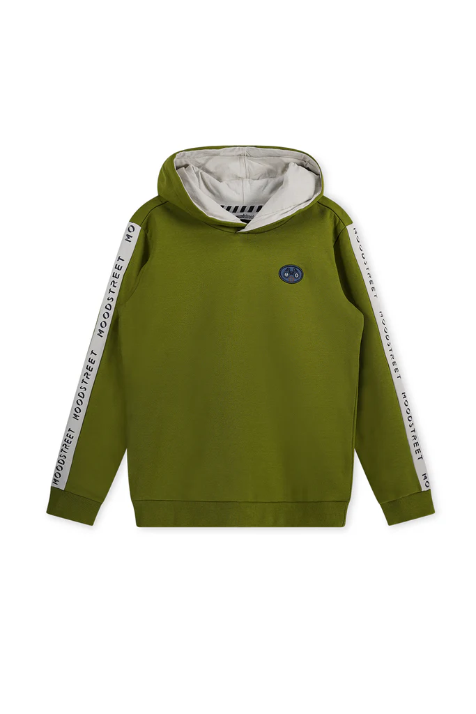 Moodstreet sweater sleeve stripe sweater M308-6389 LAATSTE STUK MAAT 134/140 - Afbeelding 2