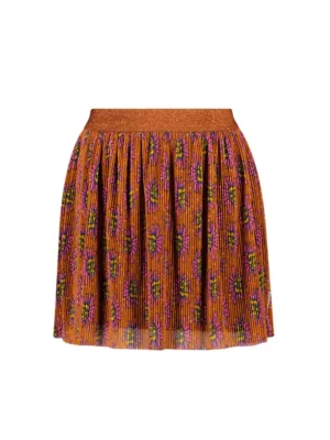 B.Nosy bloemenrokje met tailleband in glitters! Y308-5730